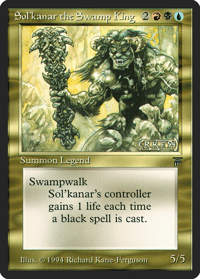 Sol'kanar the Swamp King [Legends] | Game Haven TX
