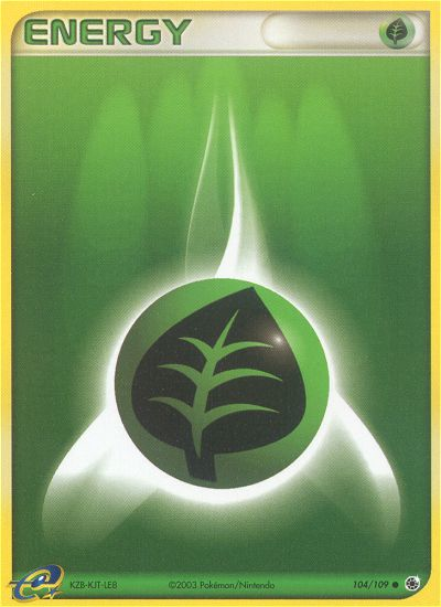 Grass Energy (104/109) [EX: Ruby & Sapphire] | Game Haven TX