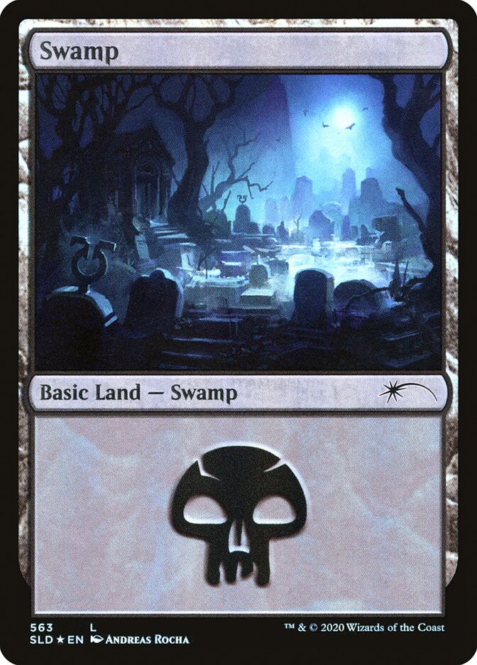 Swamp (Spooky) (563) [Secret Lair Drop Promos] | Game Haven TX