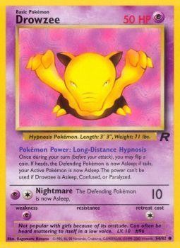 Drowzee (54/82) [Team Rocket Unlimited] | Game Haven TX