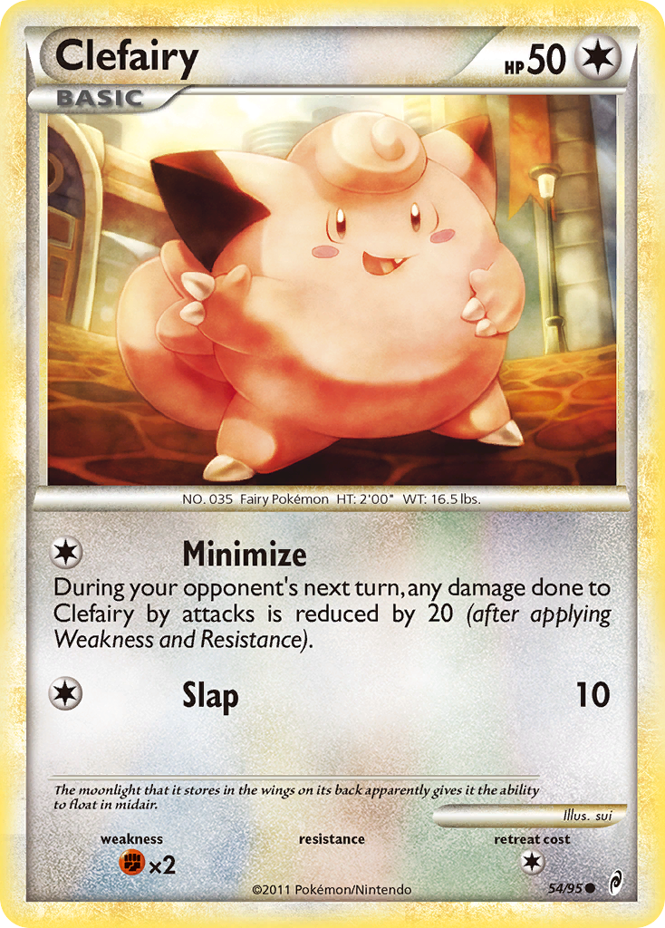 Clefairy (54/95) [HeartGold & SoulSilver: Call of Legends] | Game Haven TX