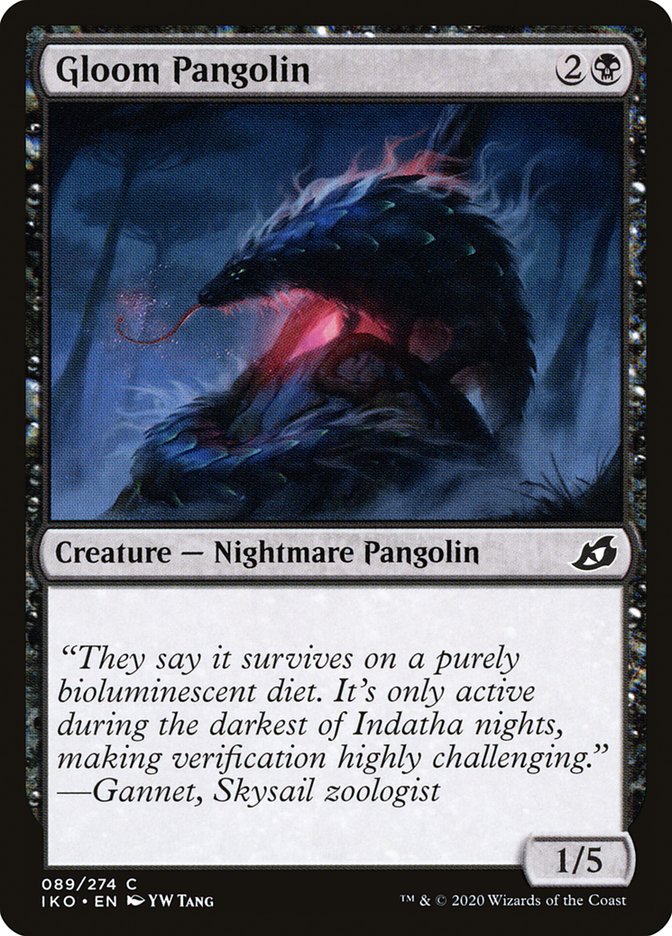 Gloom Pangolin [Ikoria: Lair of Behemoths] | Game Haven TX