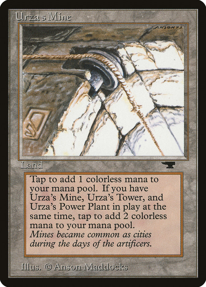 Urza's Mine (Pulley Embedded in Stone) [Antiquities] | Game Haven TX