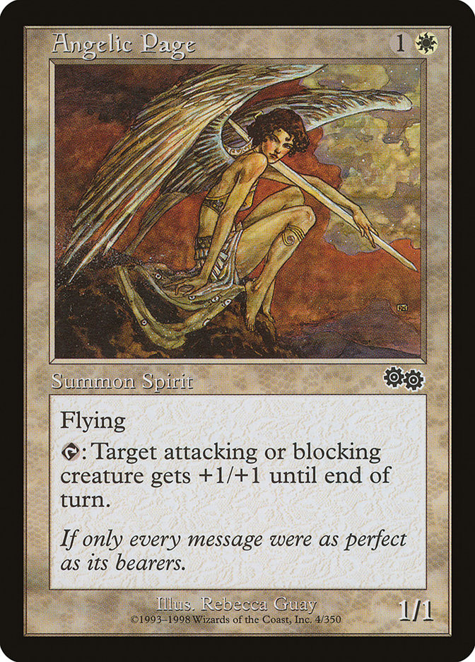 Angelic Page [Urza's Saga] | Game Haven TX