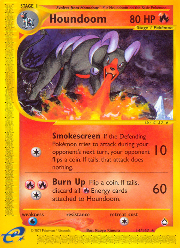 Houndoom (14/147) [Aquapolis] | Game Haven TX