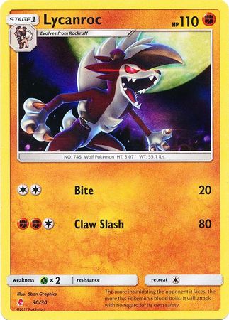 Lycanroc (30/30) [Sun & Moon: Trainer Kit - Lycanroc] | Game Haven TX