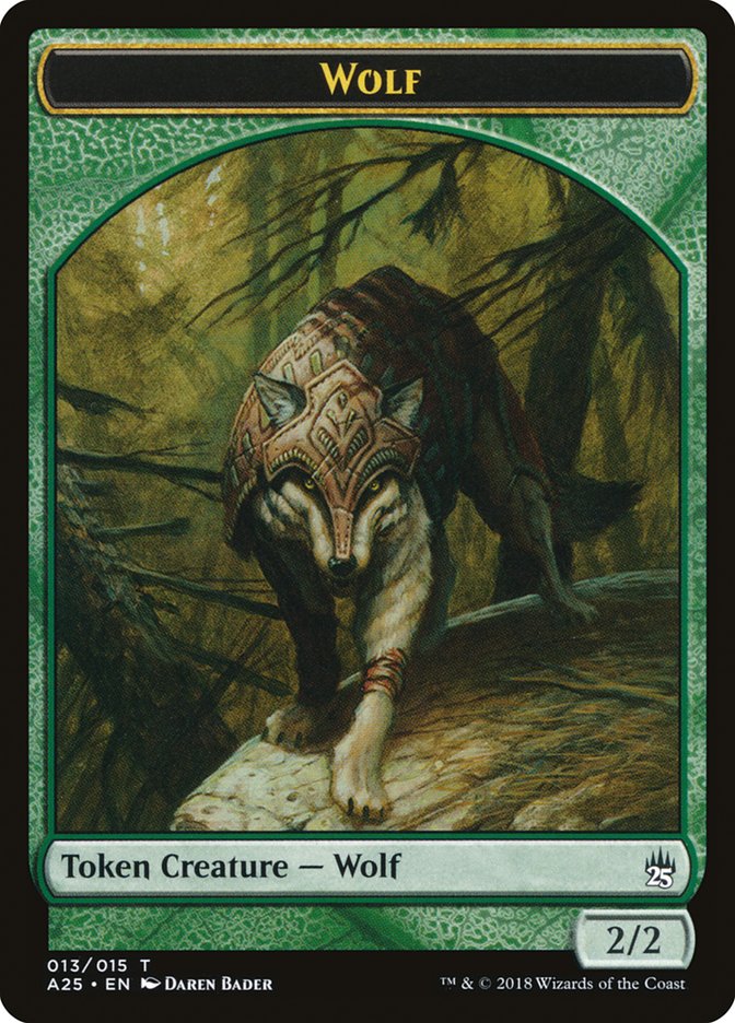 Wolf [Masters 25 Tokens] | Game Haven TX