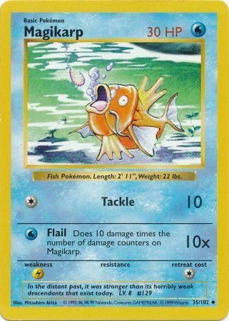 Magikarp (35/102) [Base Set Shadowless Unlimited] | Game Haven TX