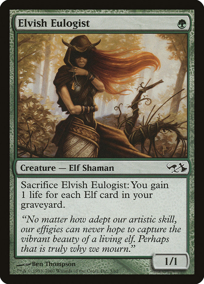 Elvish Eulogist [Duel Decks: Elves vs. Goblins] | Game Haven TX