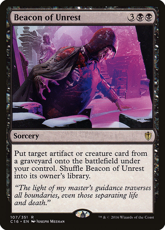 Beacon of Unrest [Commander 2016] | Game Haven TX