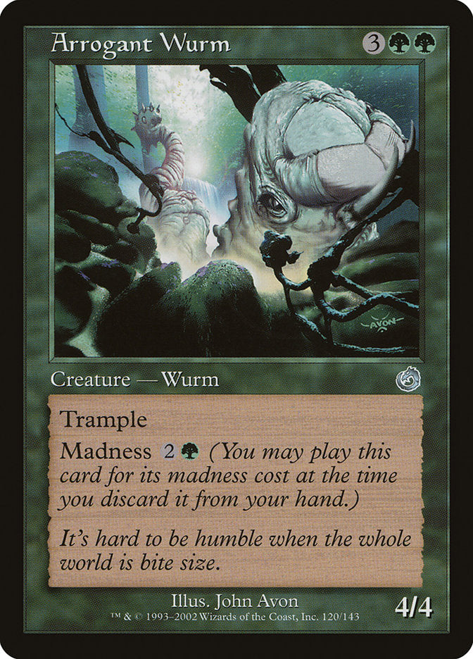 Arrogant Wurm [Torment] | Game Haven TX