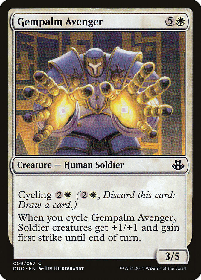 Gempalm Avenger [Duel Decks: Elspeth vs. Kiora] | Game Haven TX