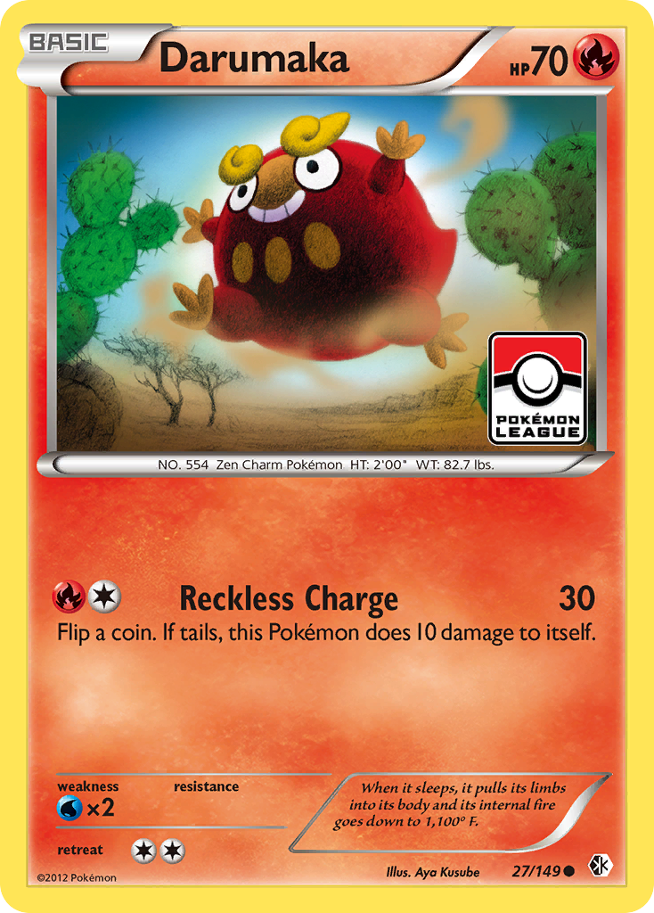 Darumaka (27/149) [Black & White: Boundaries Crossed] | Game Haven TX
