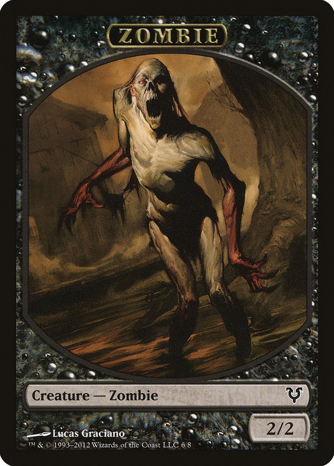 Zombie [Avacyn Restored Tokens] | Game Haven TX