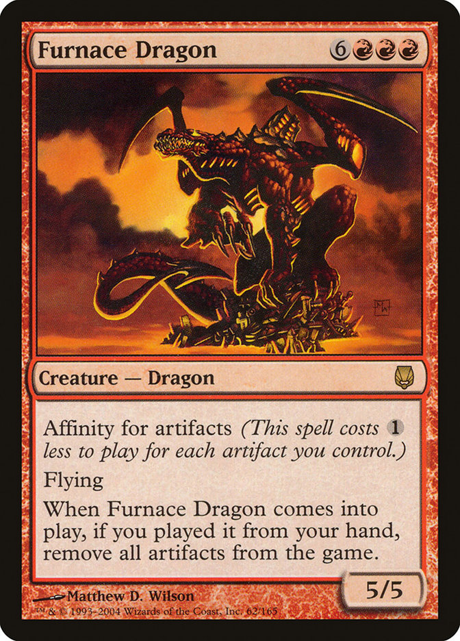 Furnace Dragon [Darksteel] | Game Haven TX