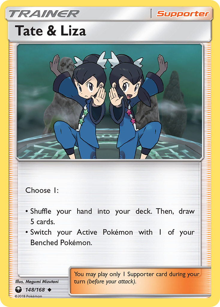 Tate & Liza (148/168) [Sun & Moon: Celestial Storm] | Game Haven TX