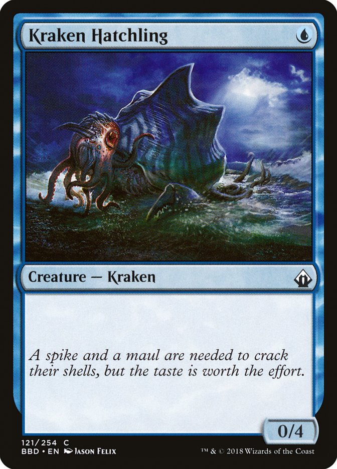 Kraken Hatchling [Battlebond] | Game Haven TX