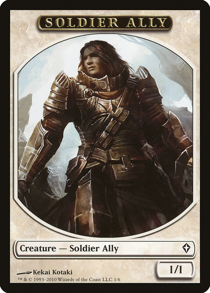 Soldier Ally [Worldwake Tokens] | Game Haven TX