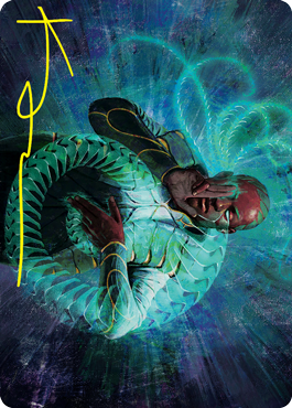 Biomathematician Art Card (Gold-Stamped Signature) [Strixhaven: School of Mages Art Series] | Game Haven TX
