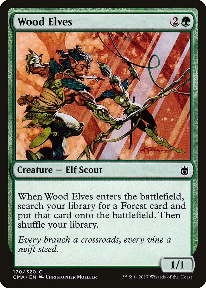 Wood Elves [Commander Anthology] | Game Haven TX