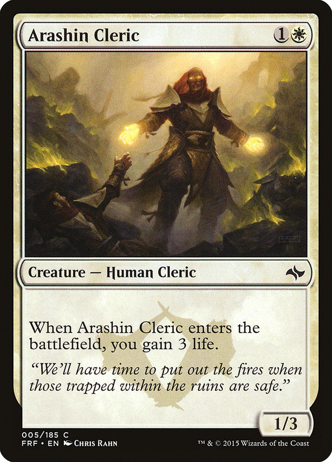 Arashin Cleric [Fate Reforged] | Game Haven TX