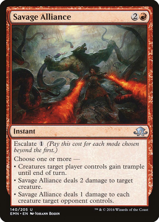 Savage Alliance [Eldritch Moon] | Game Haven TX