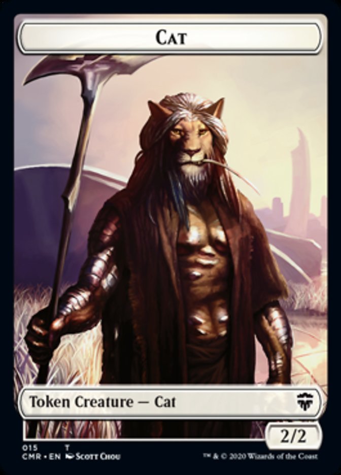 Cat // Soldier Token [Commander Legends Tokens] | Game Haven TX
