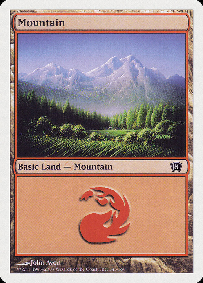 Mountain [Eighth Edition] | Game Haven TX
