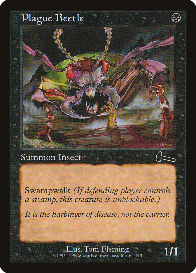 Plague Beetle [Urza's Legacy] | Game Haven TX