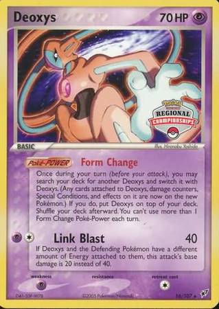 Deoxys (16/107) (Championship Promo) [EX: Deoxys] | Game Haven TX