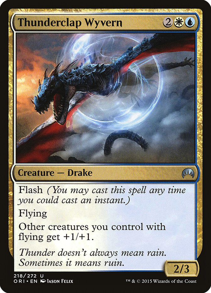 Thunderclap Wyvern [Magic Origins] | Game Haven TX