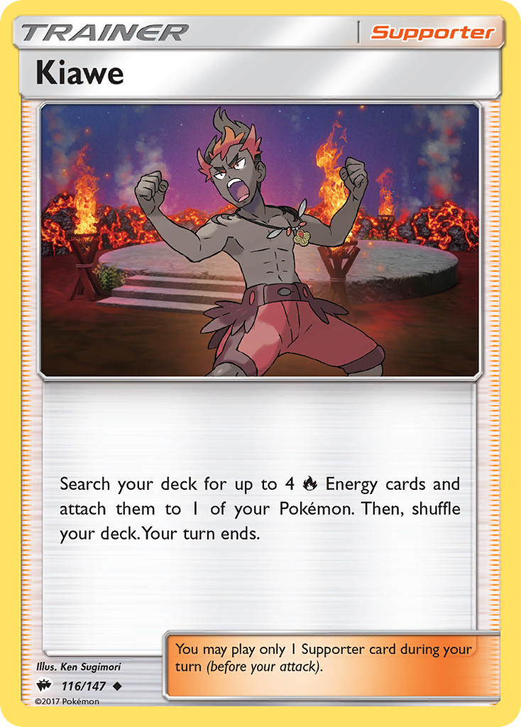 Kiawe (116/147) [Sun & Moon: Burning Shadows] | Game Haven TX