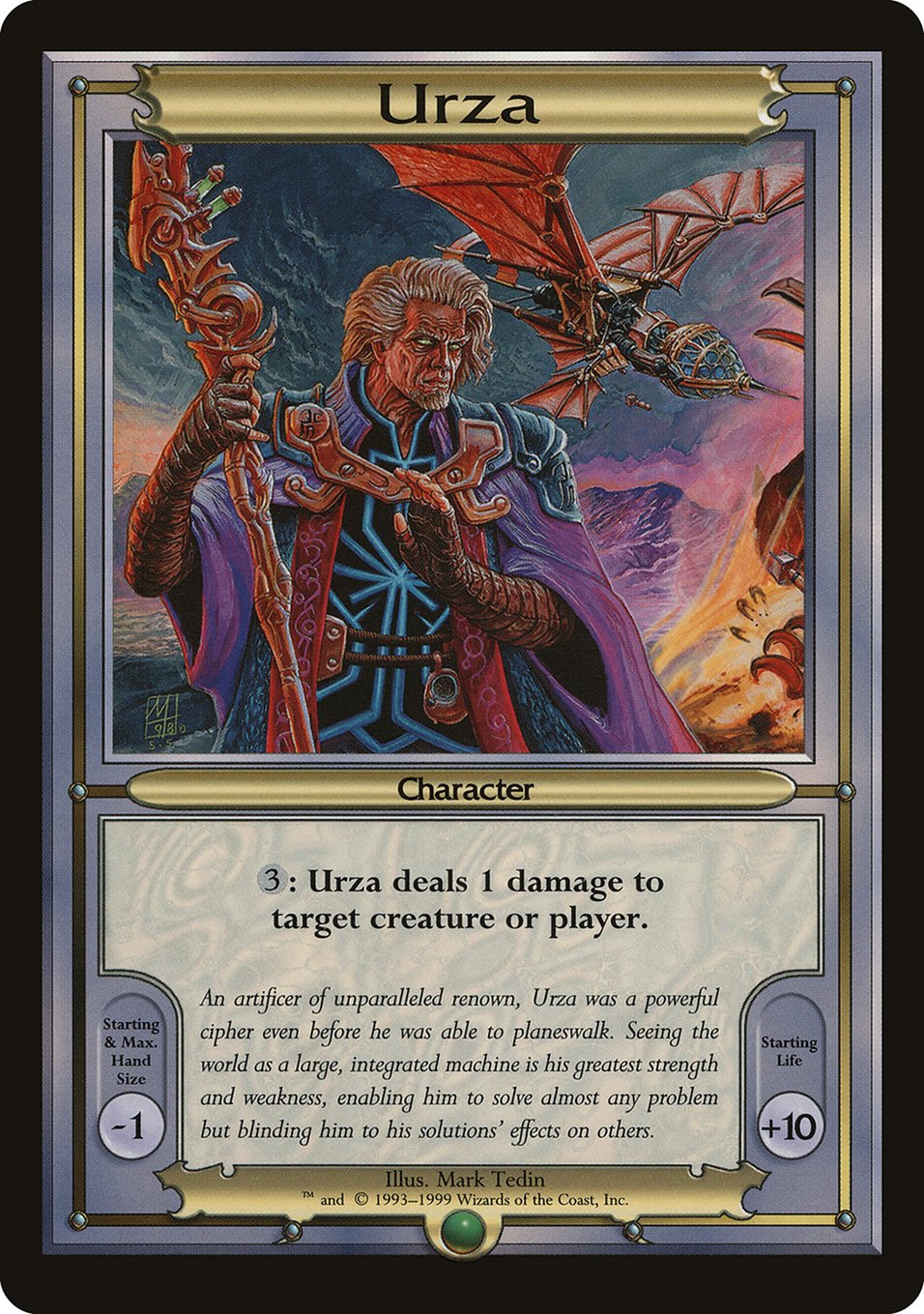 Urza [Vanguard Series] | Game Haven TX