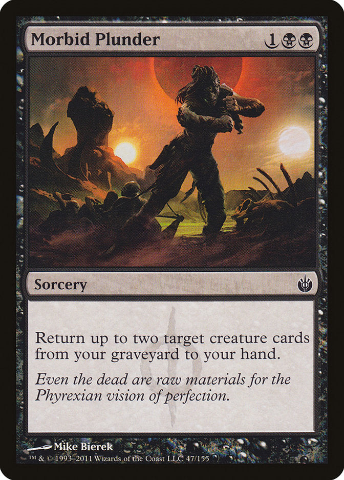 Morbid Plunder [Mirrodin Besieged] | Game Haven TX