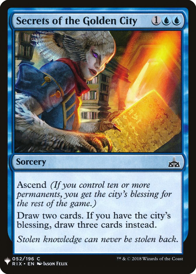 Secrets of the Golden City [Mystery Booster] | Game Haven TX