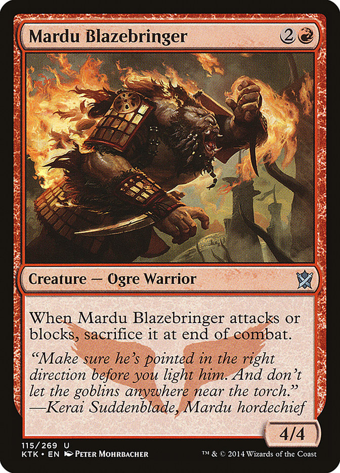 Mardu Blazebringer [Khans of Tarkir] | Game Haven TX