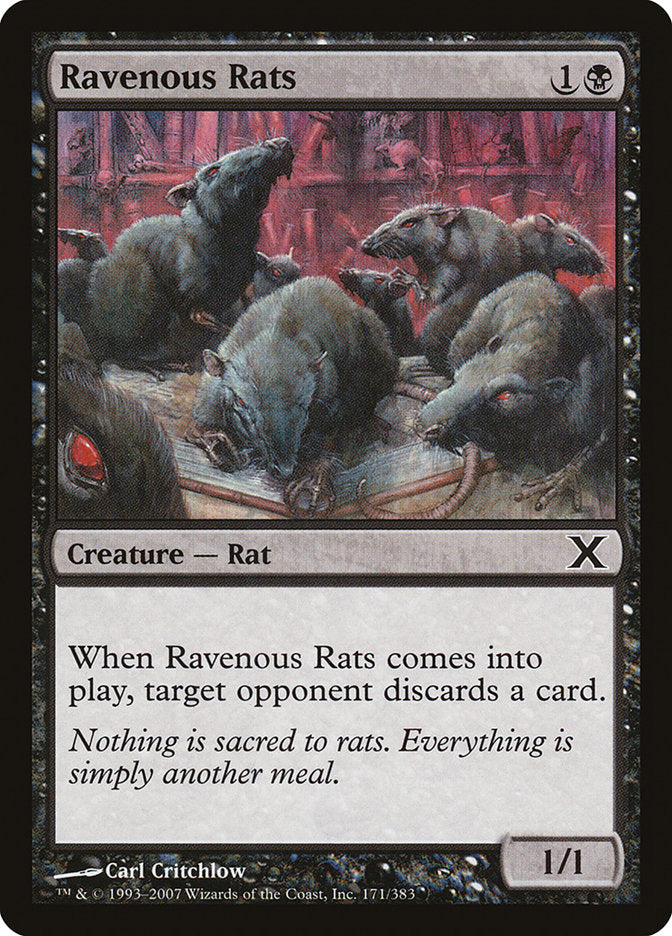 Ravenous Rats [Tenth Edition] | Game Haven TX