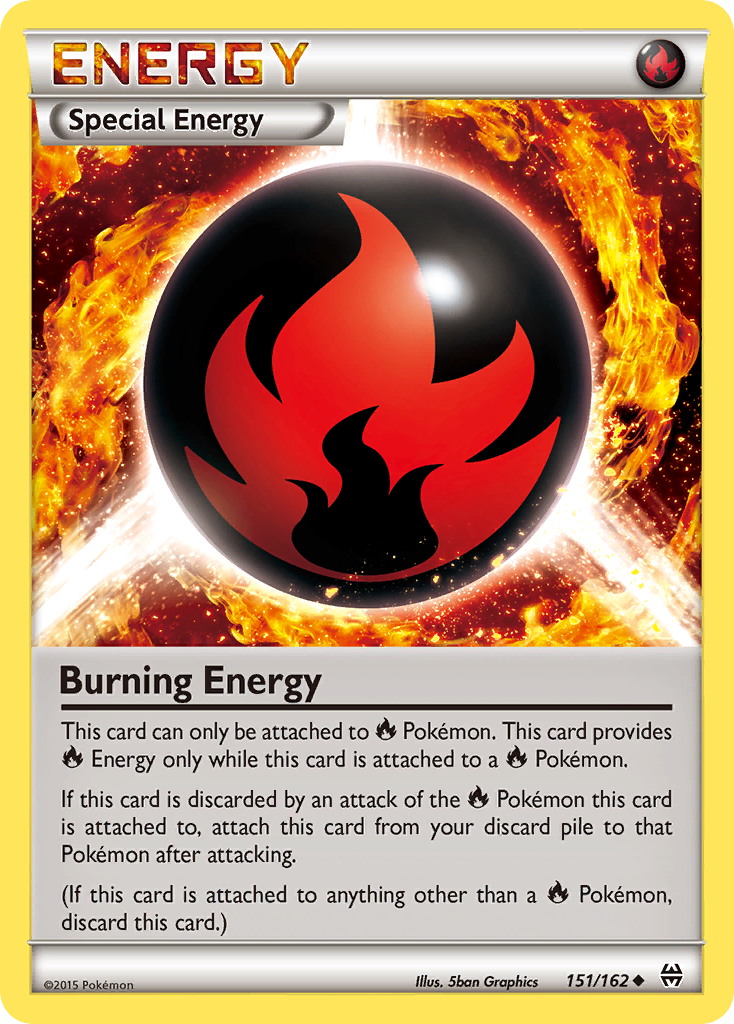 Burning Energy (151/162) [XY: BREAKthrough] | Game Haven TX