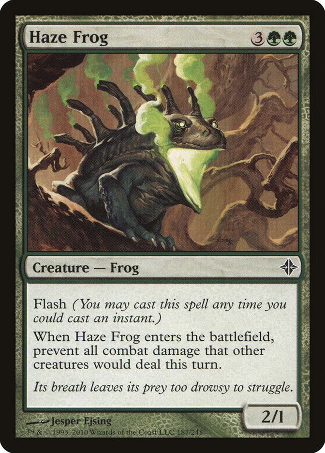 Haze Frog [Rise of the Eldrazi] | Game Haven TX