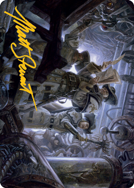 Search the Premises Art Card (Gold-Stamped Signature) [Modern Horizons 2 Art Series] | Game Haven TX