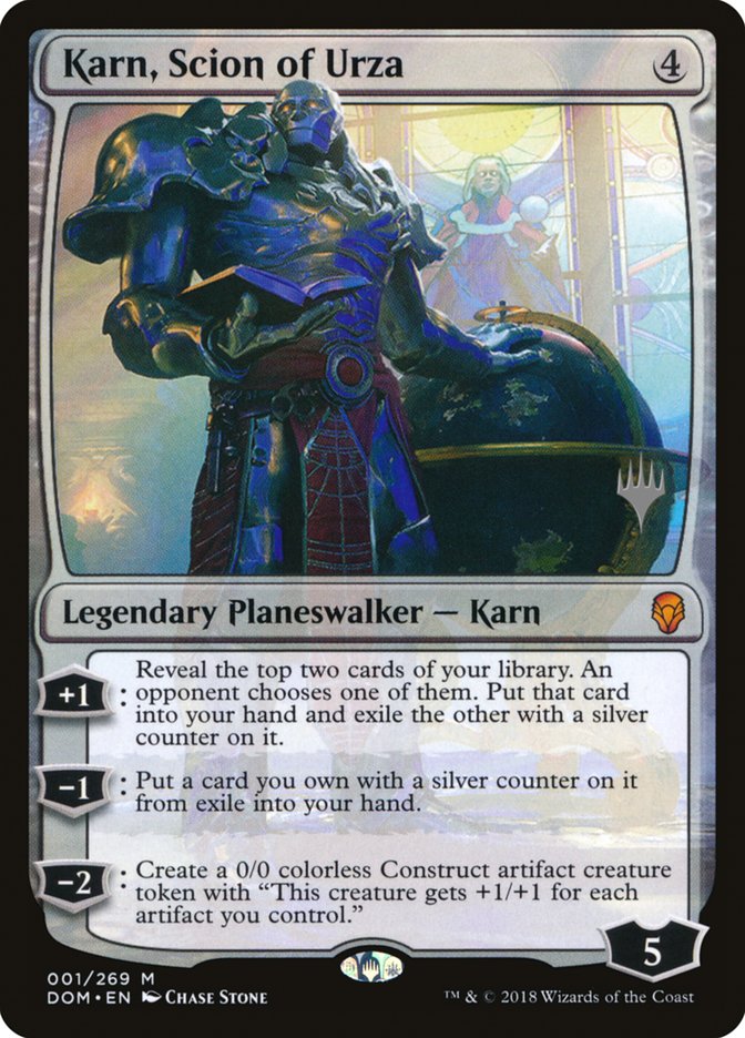 Karn, Scion of Urza [Dominaria Promos] | Game Haven TX
