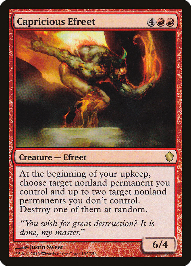 Capricious Efreet [Commander 2013] | Game Haven TX