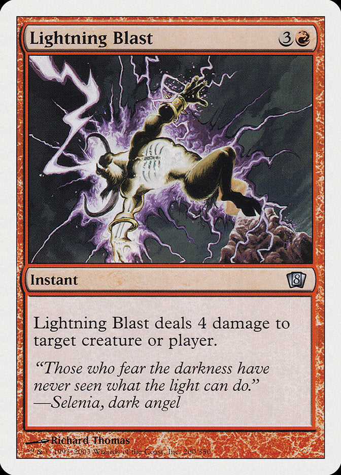 Lightning Blast [Eighth Edition] | Game Haven TX