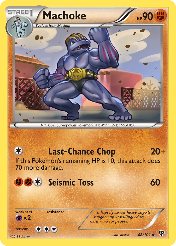 Machoke (48/101) [Black & White: Plasma Blast] | Game Haven TX