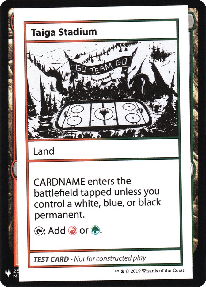 Taiga Stadium [Mystery Booster Playtest Cards] | Game Haven TX