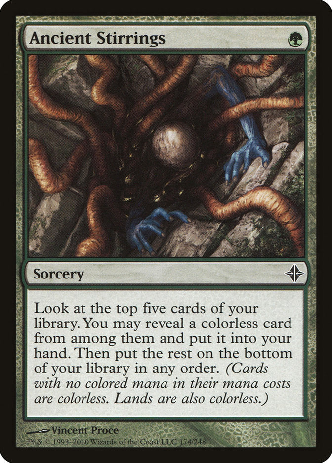 Ancient Stirrings [Rise of the Eldrazi] | Game Haven TX