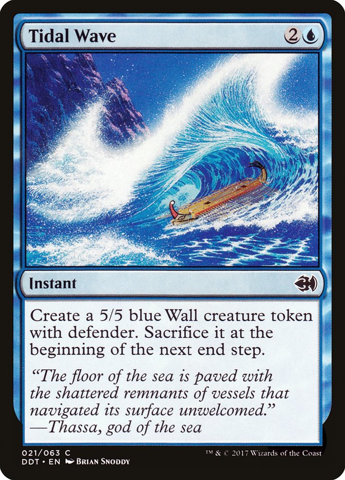 Tidal Wave [Duel Decks: Merfolk vs. Goblins] | Game Haven TX