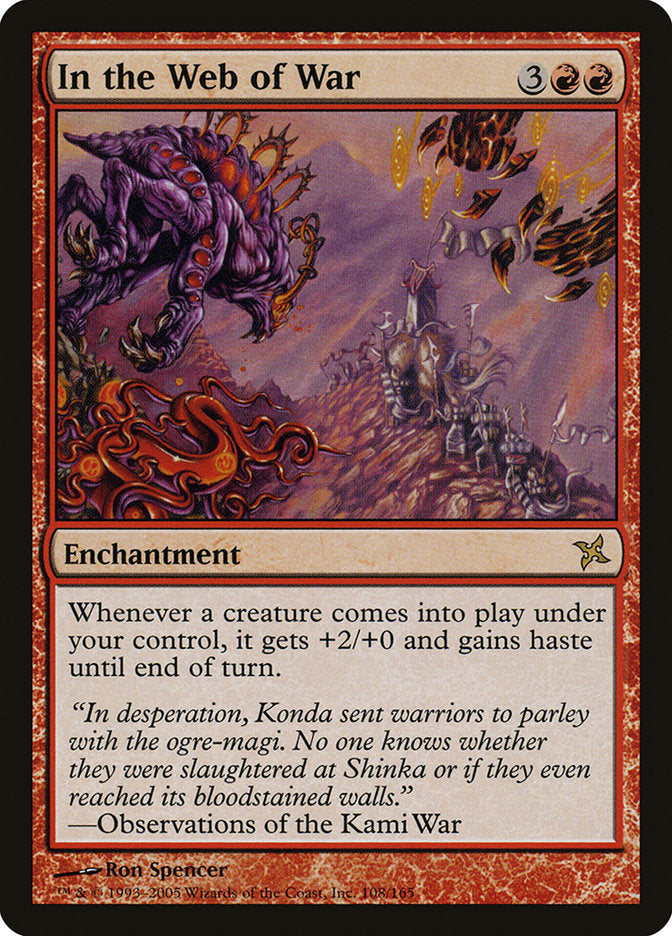 In the Web of War [Betrayers of Kamigawa] | Game Haven TX