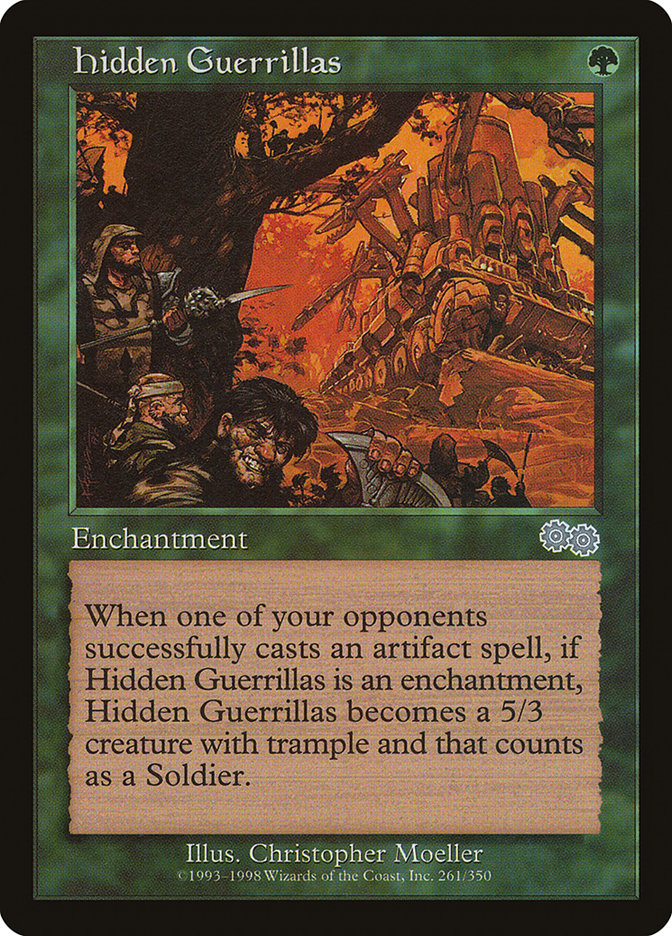 Hidden Guerrillas [Urza's Saga] | Game Haven TX