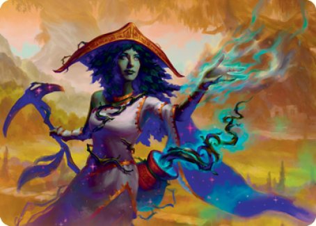 Sythis, Harvest's Hand Art Card [Modern Horizons 2 Art Series] | Game Haven TX